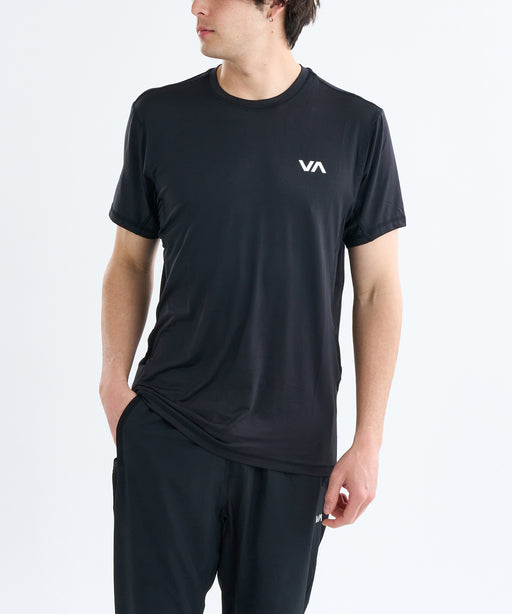 RVCA SPORT メンズ 【VA SPORT】 PORT VENT SS Tシャツ 【2025年春夏モデル】 BLK / XL