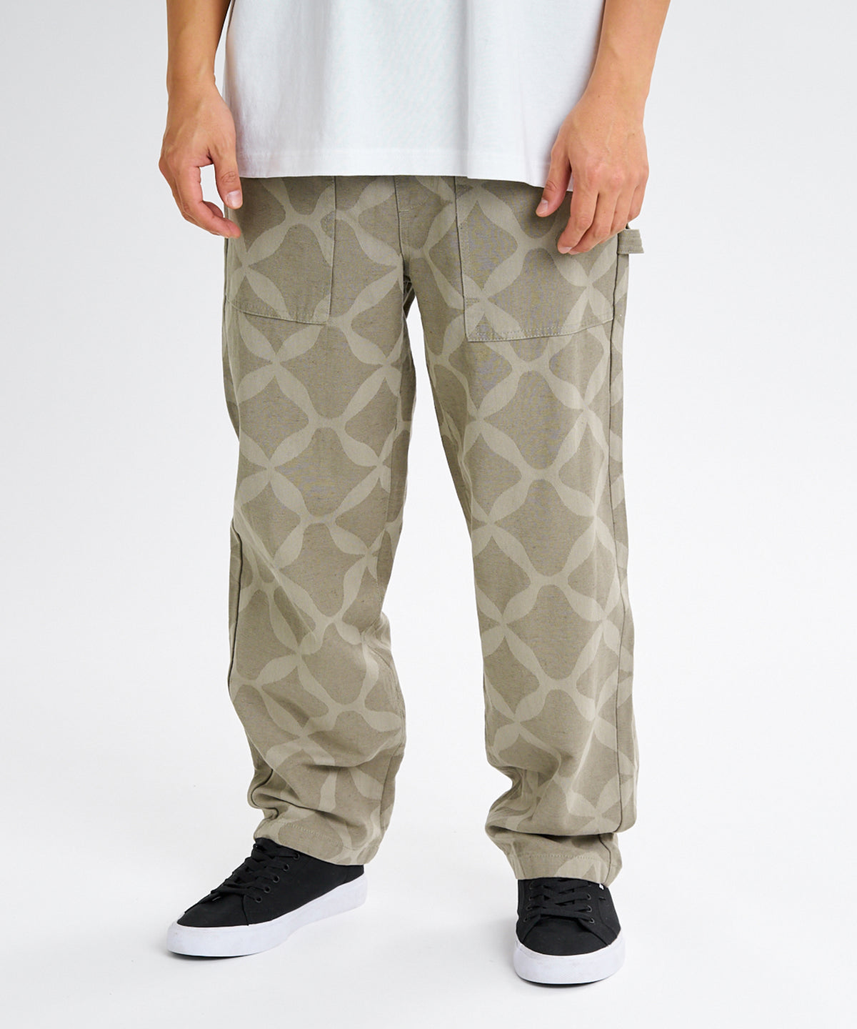 OUTLET】RVCA メンズ LA ORNAMENT ELASTIC PANT ロングパンツ 【2025年 