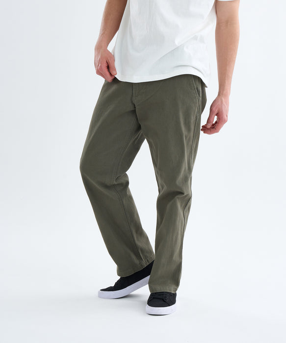 RVCA メンズ AMERICANA CHINO 2 ロングパンツ 【2025年春夏モデル】 OLV / 34