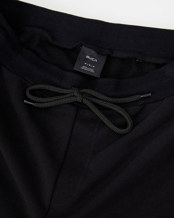 RVCA メンズ ESCAPE FT WS ショートパンツ 【2025年春夏モデル】 BLK / XL