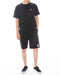 RVCA メンズ ESCAPE FT WS ショートパンツ 【2025年春夏モデル】 BLK / XL