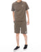 RVCA メンズ ESCAPE FT WS ショートパンツ 【2025年春夏モデル】 DMI / XL