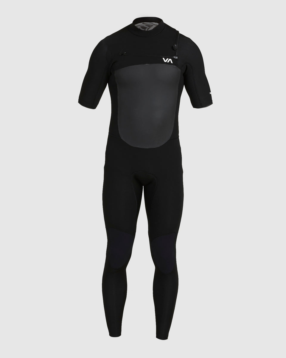 OUTLET】RVCA メンズ 2/2 BALANCE CHEST ZIP SS FULL シーガル