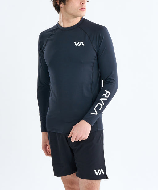 RVCA メンズ 【VA SPORT】 RVCA LS RASHGUARD 長袖ラッシュガード 【2025年春夏モデル】 BL2 / XL