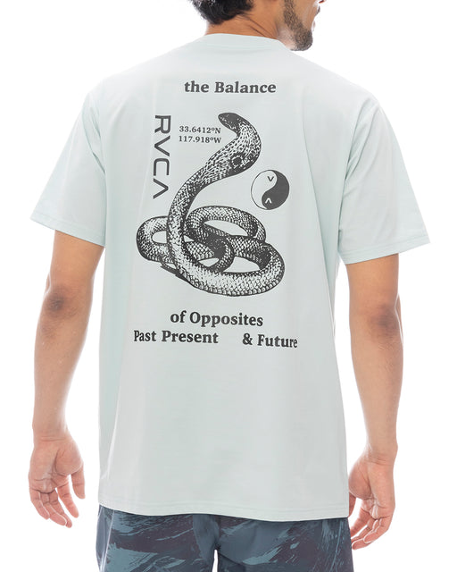 RVCA メンズ ILL BALANCE COBRA SFST サーフTシャツ 【2025年春夏モデル】 BLH / XL