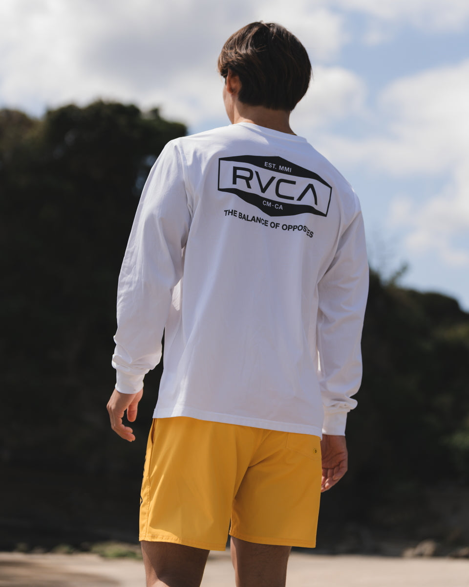 OUTLET】RVCA メンズ ILL RVCA HEX BOX SFLT 長袖サーフTシャツ 【2025