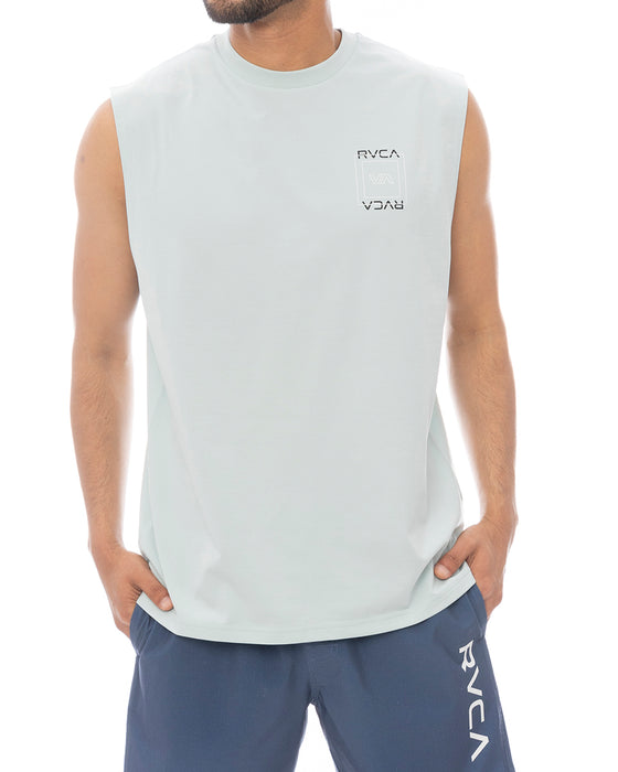 RVCA メンズ ILL ESCAPE SQUARE SFTT サーフタンクトップ 【2025年春夏モデル】 BLH / XL