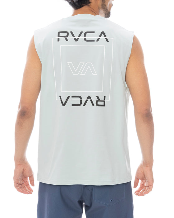 RVCA メンズ ILL ESCAPE SQUARE SFTT サーフタンクトップ 【2025年春夏モデル】 BLH / XL