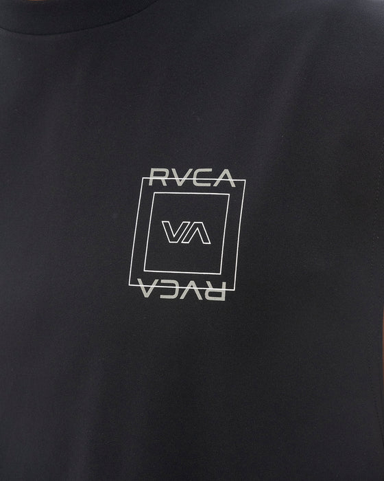 RVCA メンズ ILL ESCAPE SQUARE SFTT サーフタンクトップ 【2025年春夏モデル】 BLK / XL