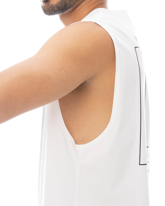 RVCA メンズ ILL ESCAPE SQUARE SFTT サーフタンクトップ 【2025年春夏モデル】 WHT / XL