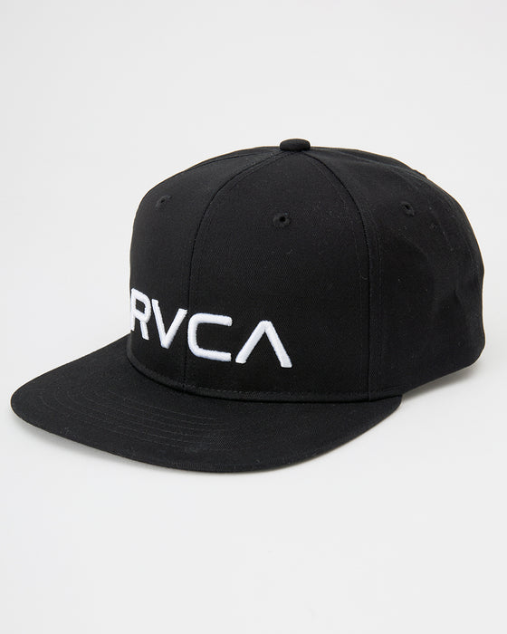 RVCA メンズ RVCA TWILL SNAPBACKⅡ キャップ 【2025年春夏モデル】 BLK / F