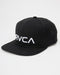 RVCA メンズ RVCA TWILL SNAPBACKⅡ キャップ 【2025年春夏モデル】 BLK / F