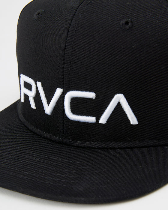 RVCA メンズ RVCA TWILL SNAPBACKⅡ キャップ 【2025年春夏モデル】 BLK / F