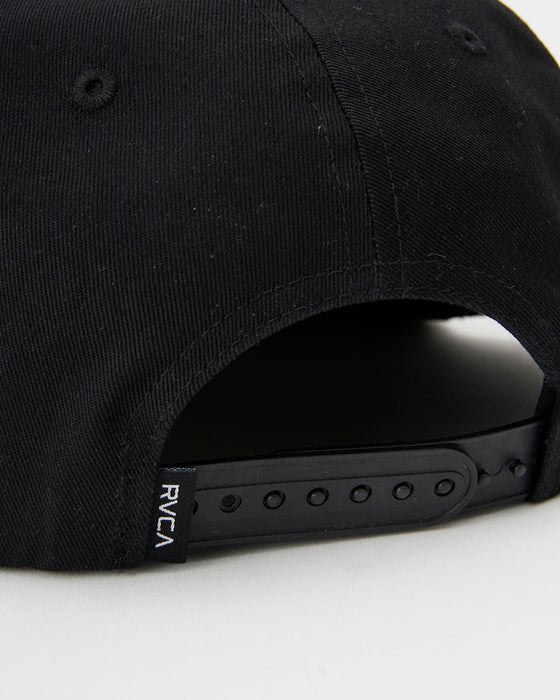 RVCA メンズ RVCA TWILL SNAPBACKⅡ キャップ 【2025年春夏モデル】 BLK / F
