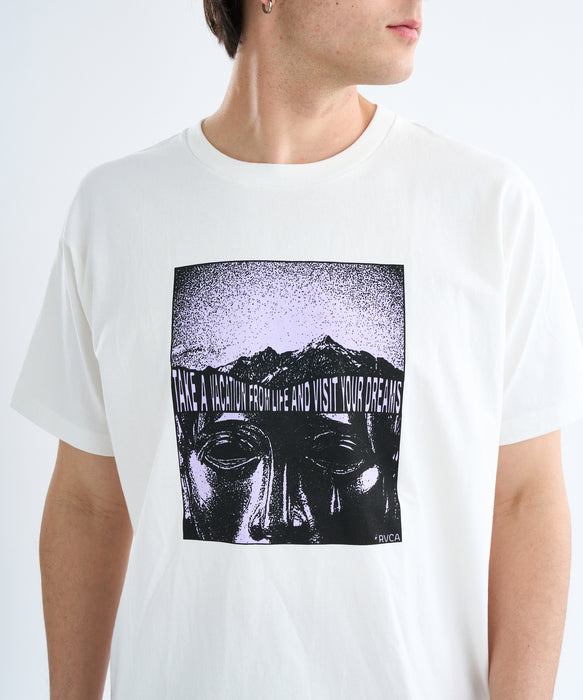 【直営店限定】RVCA メンズ 【KENTO】 VISIT YOUR DREAM Tシャツ 【2025年春夏モデル】 ANW / XL
