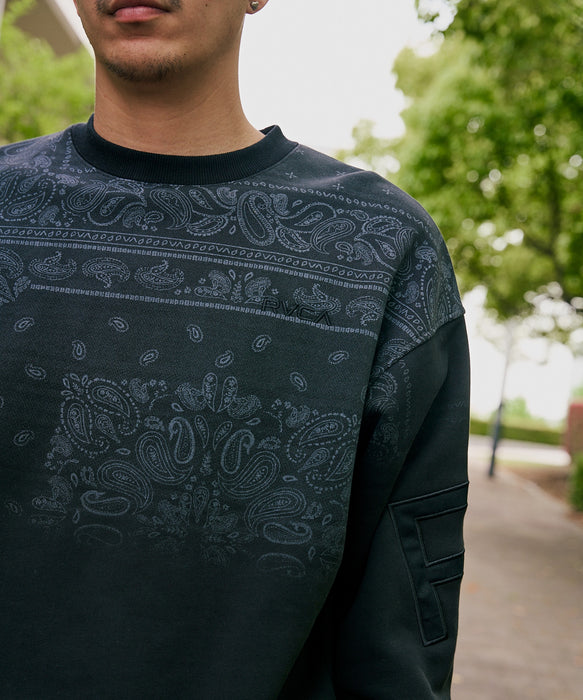 SALE】RVCA メンズ FADE BACK SIDE ARCH RVCA トレーナー 【2025年秋冬