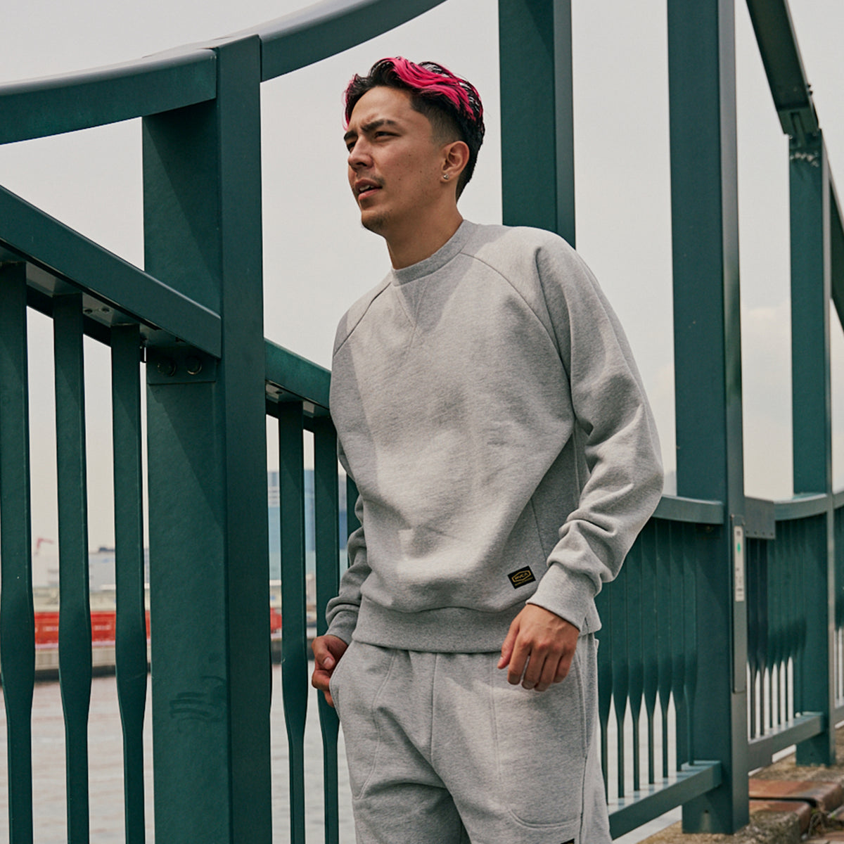 OUTLET】RVCA メンズ RECESSION CR トレーナー 【2025年秋冬モデル】