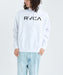 RVCA メンズ BIG RVCA FADE HD パーカー 【2025年秋冬モデル】 WHT / XL