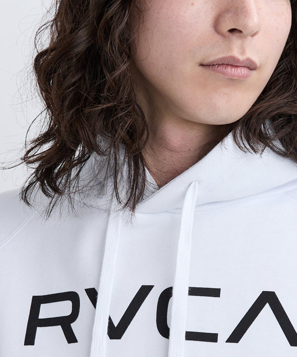 RVCA メンズ BIG RVCA FADE HD パーカー 【2025年秋冬モデル】 WHT / XL