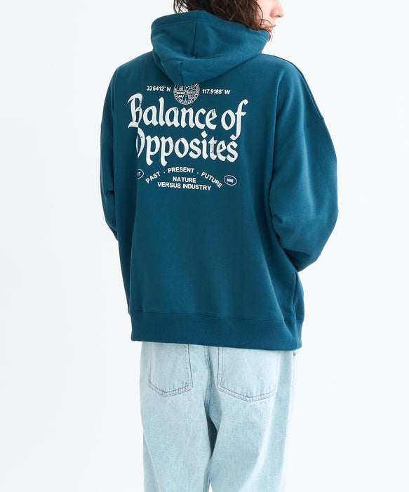 RVCA メンズ UTILITY SERVICE HD パーカー 【2025年秋冬モデル】 BRK0 / XL