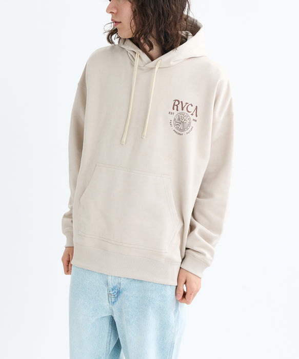 RVCA メンズ UTILITY SERVICE HD パーカー 【2025年秋冬モデル】 CER / XL