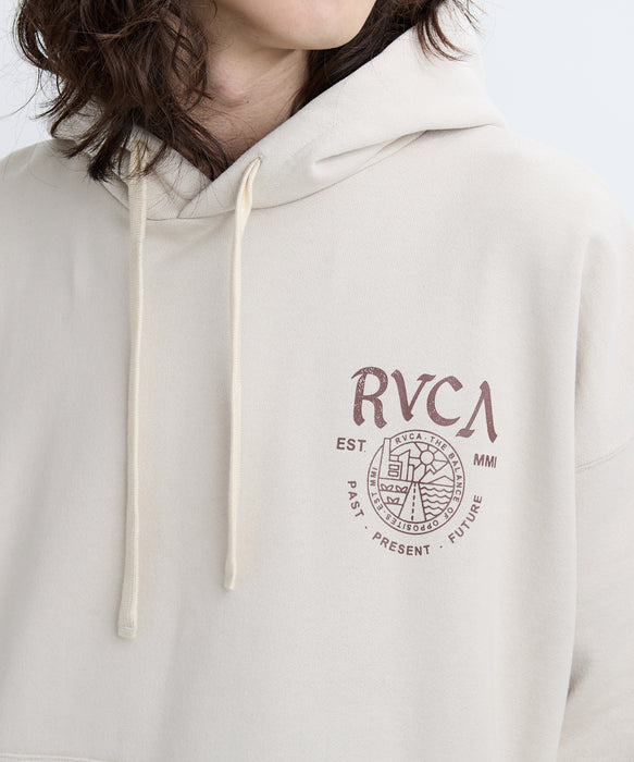 RVCA メンズ UTILITY SERVICE HD パーカー 【2025年秋冬モデル】 CER / XL