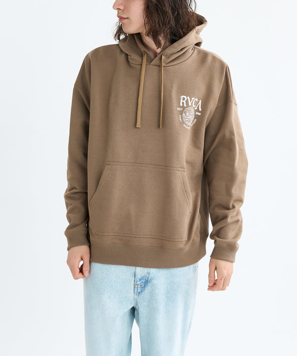 RVCA メンズ UTILITY SERVICE HD パーカー 【2025年秋冬モデル】 COY / XL