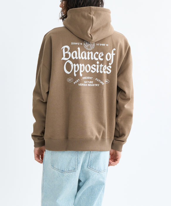 RVCA メンズ UTILITY SERVICE HD パーカー 【2025年秋冬モデル】 COY / XL