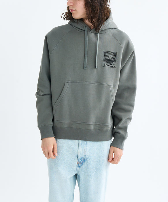 RVCA メンズ BRINDER HD パーカー 【2025年秋冬モデル】 SLE / XL