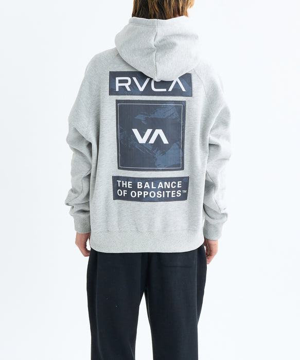 RVCA メンズ THREE BOX RVCA HD パーカー 【2025年秋冬モデル】 HGR / XL