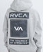 RVCA メンズ THREE BOX RVCA HD パーカー 【2025年秋冬モデル】 HGR / XL