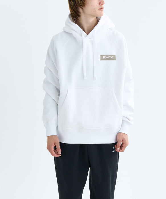 RVCA メンズ THREE BOX RVCA HD パーカー 【2025年秋冬モデル】 WHT / XL