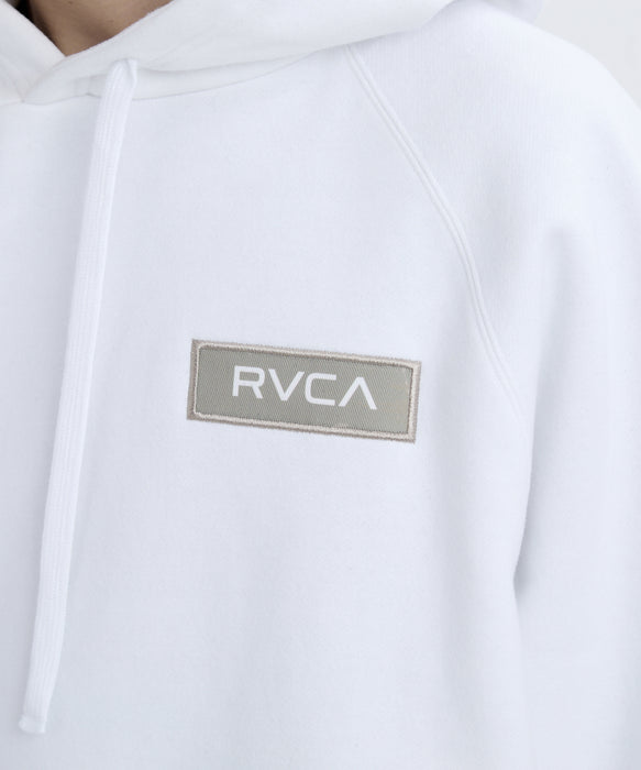 RVCA メンズ THREE BOX RVCA HD パーカー 【2025年秋冬モデル】 WHT / XL