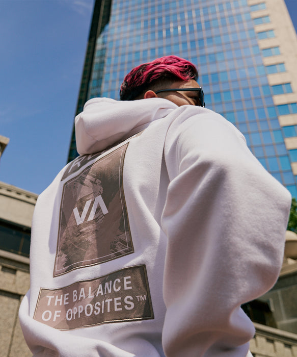 【SALE】RVCA メンズ THREE BOX RVCA HD パーカー 【2025年秋冬モデル】