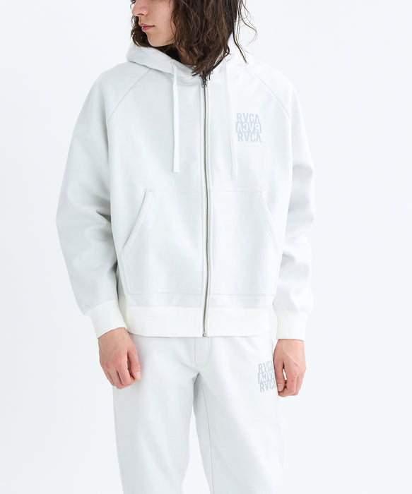 RVCA メンズ NEW STCK ZIP WRWB HD パーカー 【2025年秋冬モデル】 ANW / XL