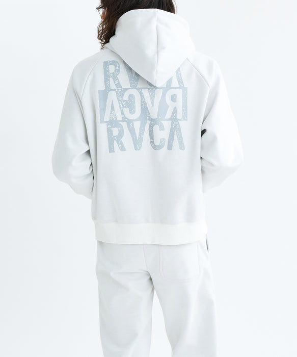 RVCA メンズ NEW STCK ZIP WRWB HD パーカー 【2025年秋冬モデル】 ANW / XL