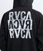 RVCA メンズ NEW STCK ZIP WRWB HD パーカー 【2025年秋冬モデル】 BLK / XL