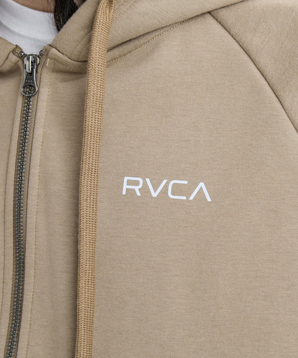 RVCA メンズ NEW BOX  ZIP WRWB HD パーカー 【2025年秋冬モデル】 COY / XL