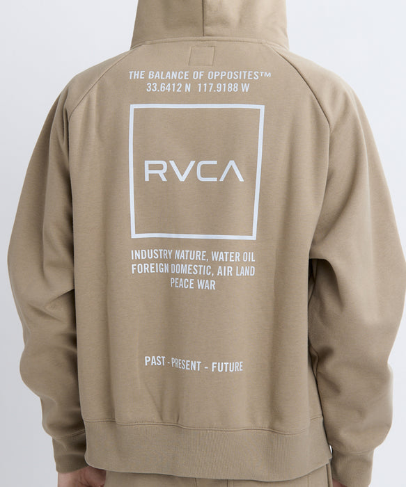 RVCA メンズ NEW BOX ZIP WRWB HD パーカー 【2025年秋冬モデル】