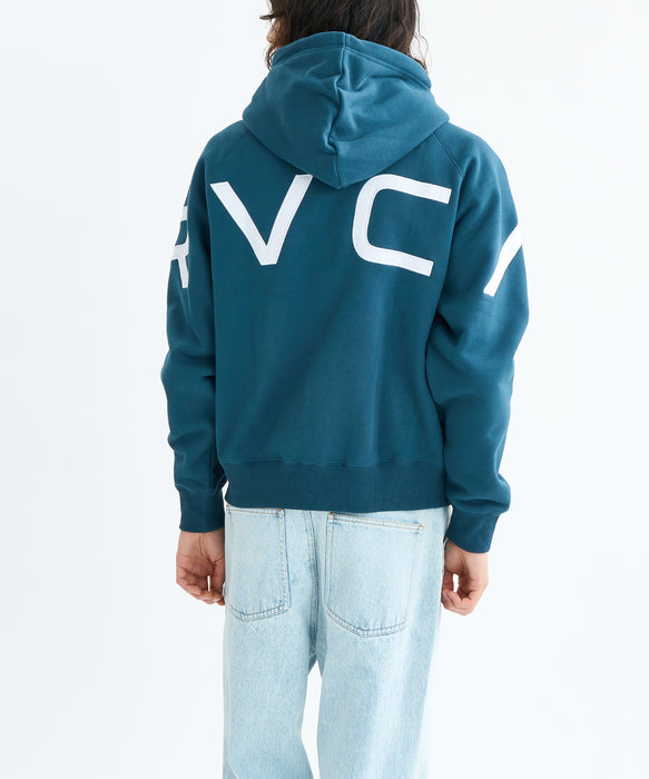 SALE】RVCA メンズ ARCH BACK SIDE ZIP HD パーカー 【2025年秋冬モデル】
