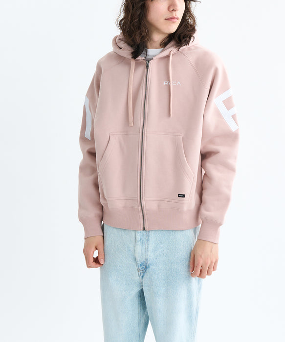 SALE】RVCA メンズ ARCH BACK SIDE ZIP HD パーカー 【2025年秋冬モデル】