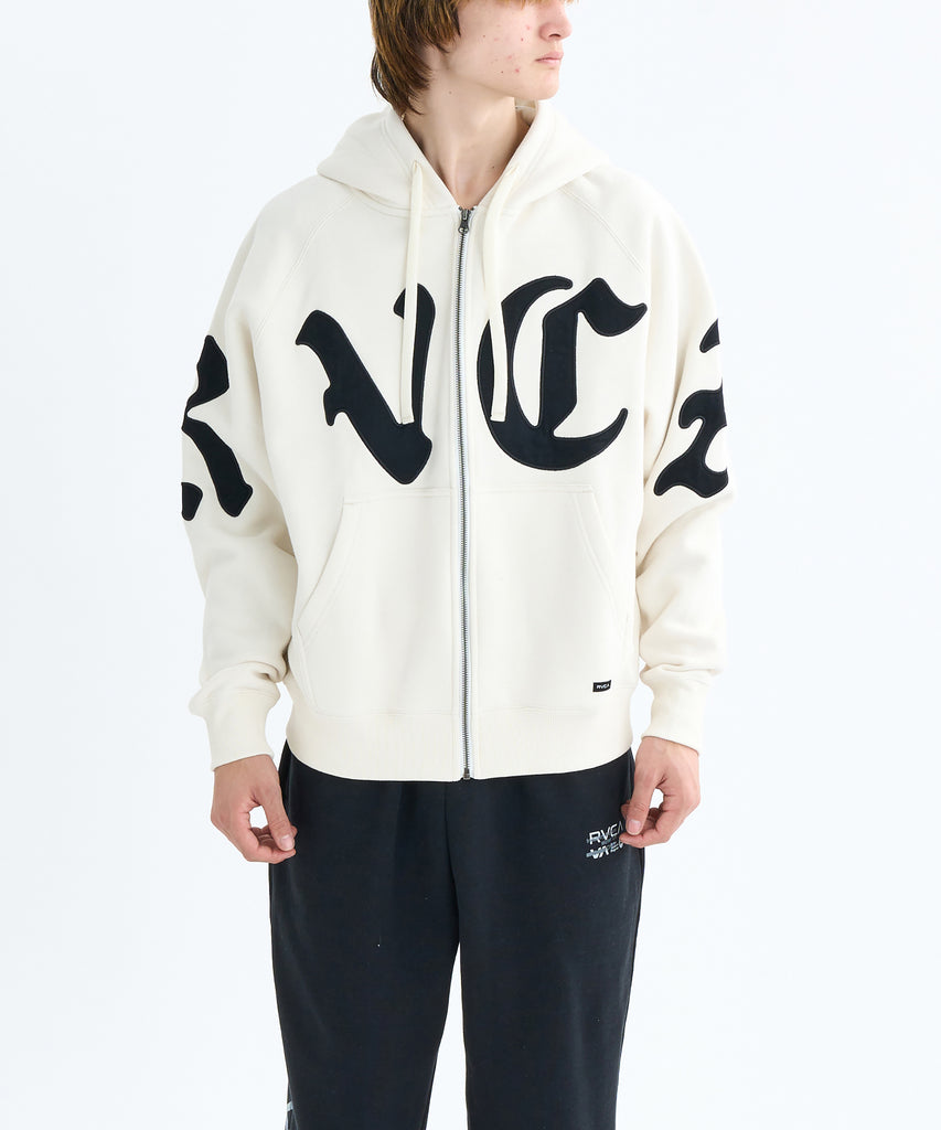 OUTLET】RVCA メンズ WORLD WIDE ZIP HD パーカー 【2025年秋冬モデル】