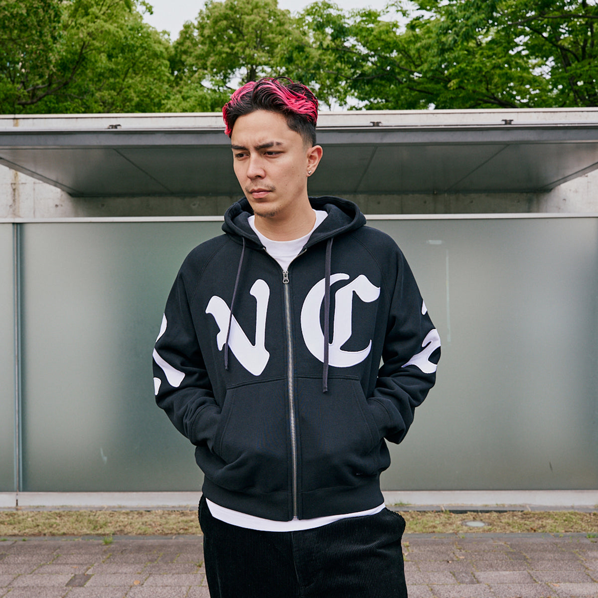 RVCA メンズ WORLD WIDE ZIP HD パーカー 【2025年秋冬モデル】