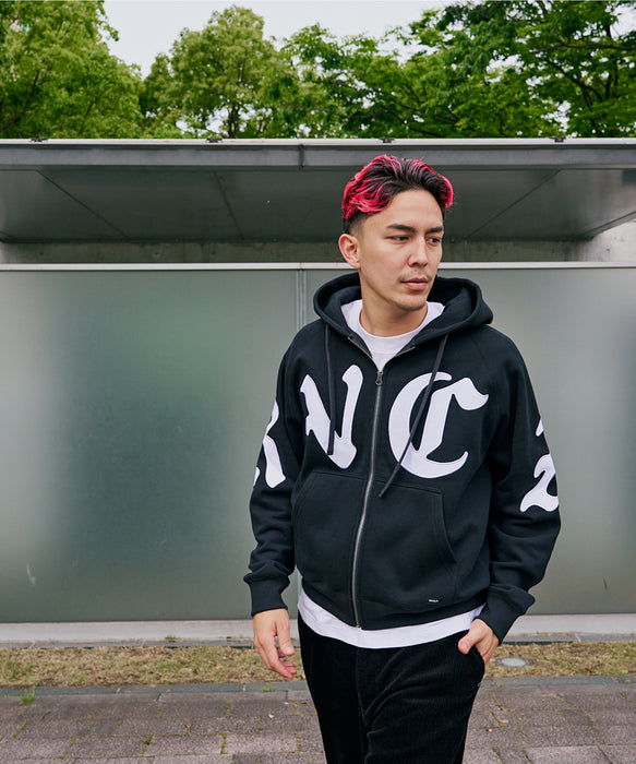 RVCA メンズ WORLD WIDE ZIP HD パーカー 【2025年秋冬モデル】