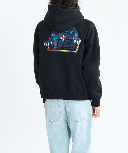 RVCA メンズ PENSTATION ZIP HD パーカー 【2025年秋冬モデル】 BLK / XL