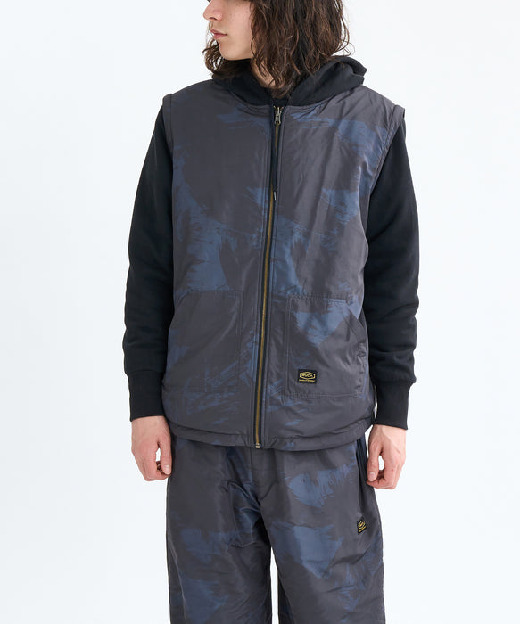 RVCA メンズ GRANT PUFFER REVERSI パーカー 【2025年秋冬モデル】 BLK / XL