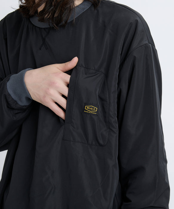 RVCA メンズ GRANT PUFFER REVERSI パーカー 【2025年秋冬モデル】 KVCB / XL