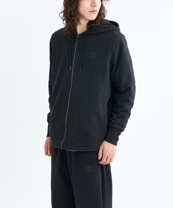 【SALE】RVCA メンズ GRANT PUFFER REVERSIBLE ZIP HD　 パーカー 【2025年秋冬モデル】