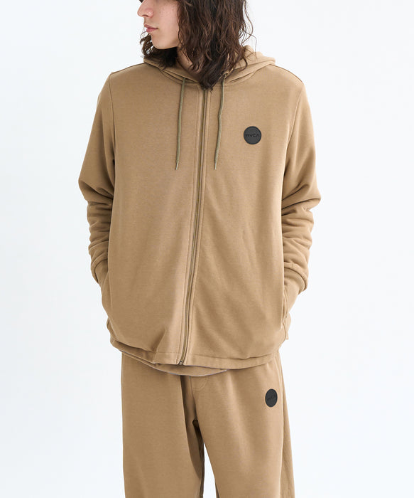 【SALE】RVCA メンズ GRANT PUFFER REVERSIBLE ZIP HD　 パーカー 【2025年秋冬モデル】