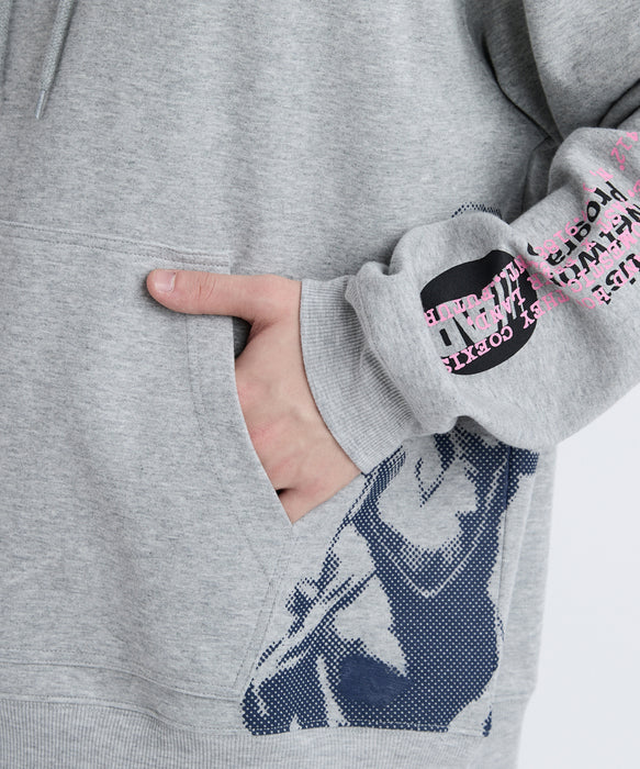 RVCA メンズ OVER PRINT HD パーカー 【2025年秋冬モデル】